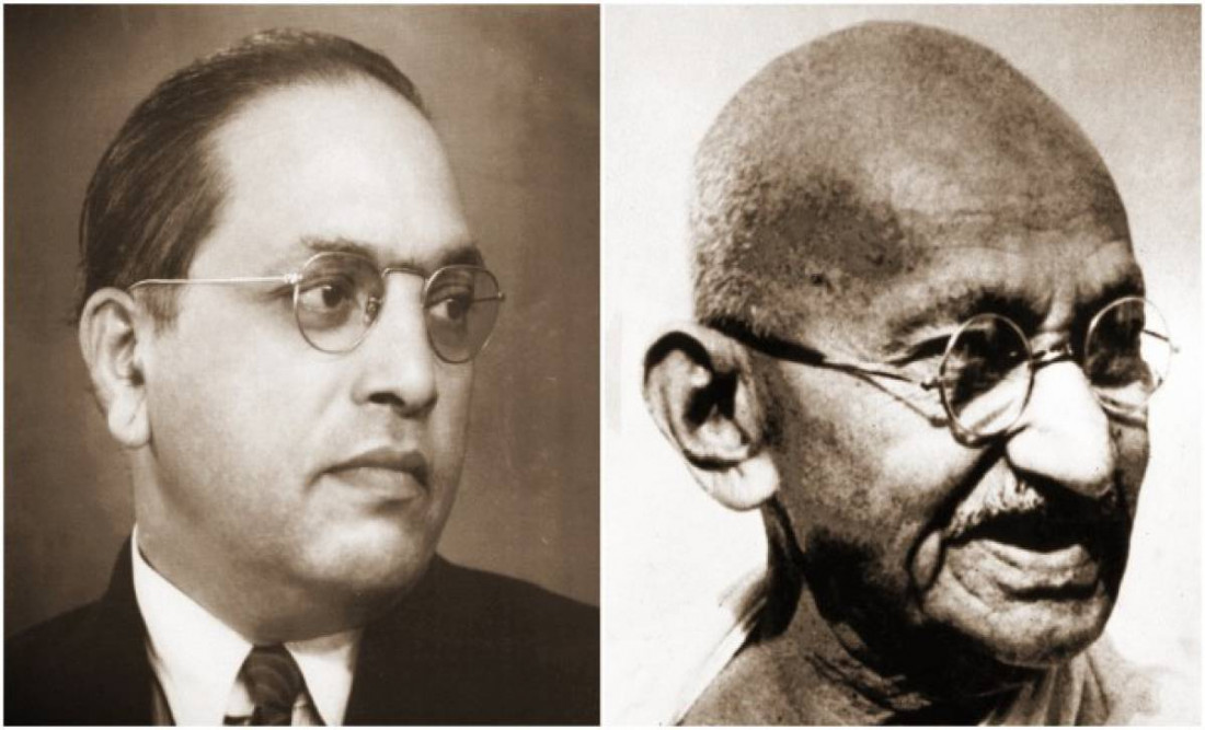 Ambedkar and Ghandi